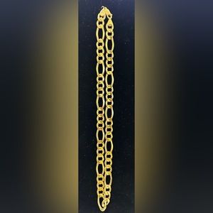 Real 10kt gold figaro chain